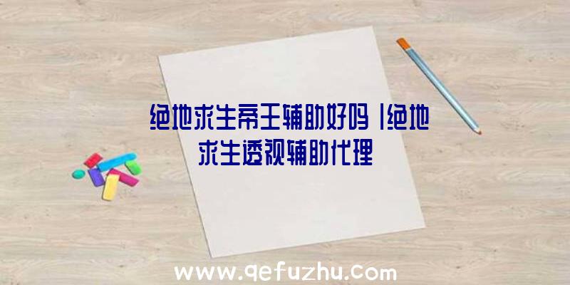 「绝地求生帝王辅助好吗」|绝地求生透视辅助代理